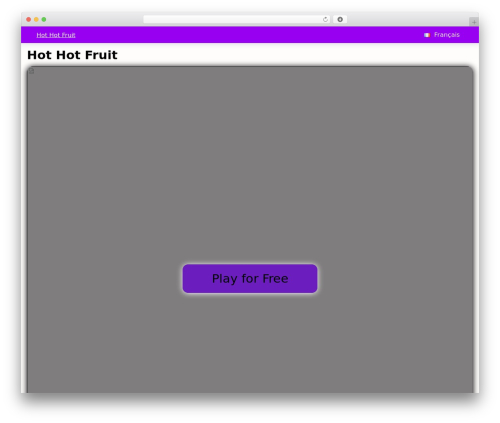 Slot_pop up acf WordPress plugin - hot-hotfruit.com