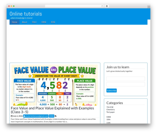 WordPress theme icyNETS Simplic - the-tutorials.com WordPress theme icyNETS Simplic - the-tutorials.com