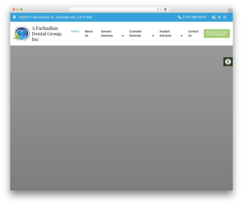 WordPress theme Parent Theme - granadahillsdds.com