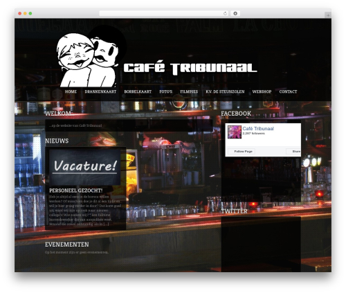 WordPress theme Unsigned - tribunaal.nl