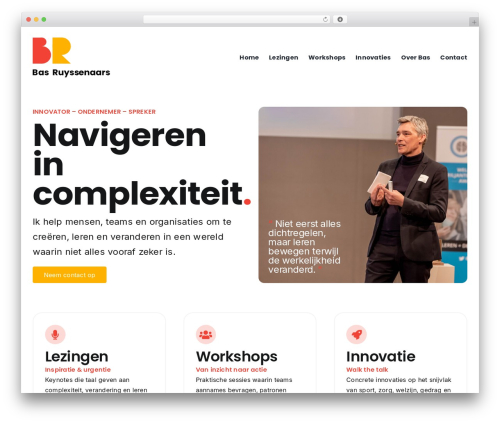 Avada theme WordPress - basruyssenaars.nl