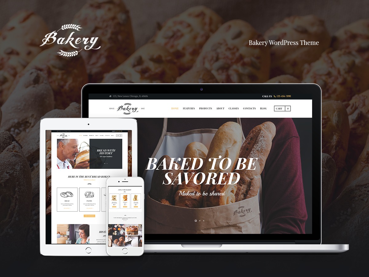 BakeryChild WordPress theme BakeryChild WordPress theme