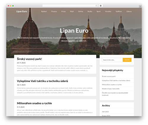 Best WordPress theme Adaptable Notes - lipaneuro.cz