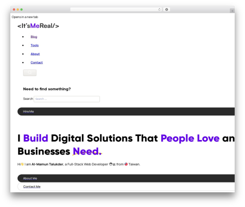 Nextbricks WordPress plugin - itsmereal.com
