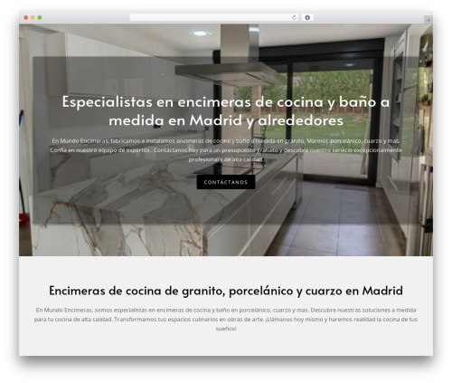 Constructor WP theme - mundoencimeras.com