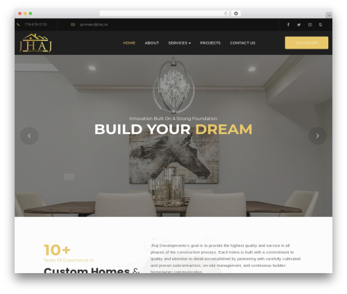 Ruby build framework WordPress plugin - jhaj.ca