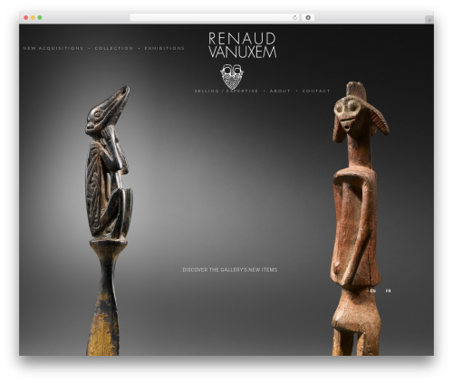 HyperX WordPress page theme - renaudvanuxem.com
