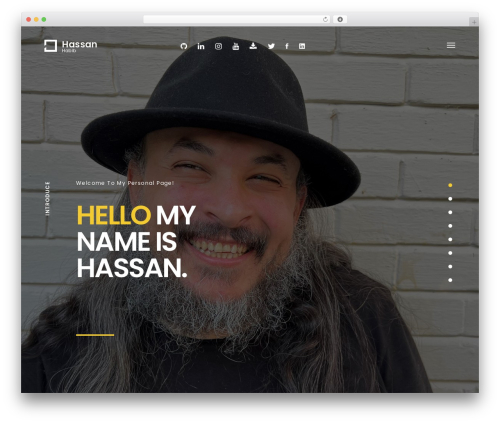 Jonny theme WordPress - hassanhabib.com