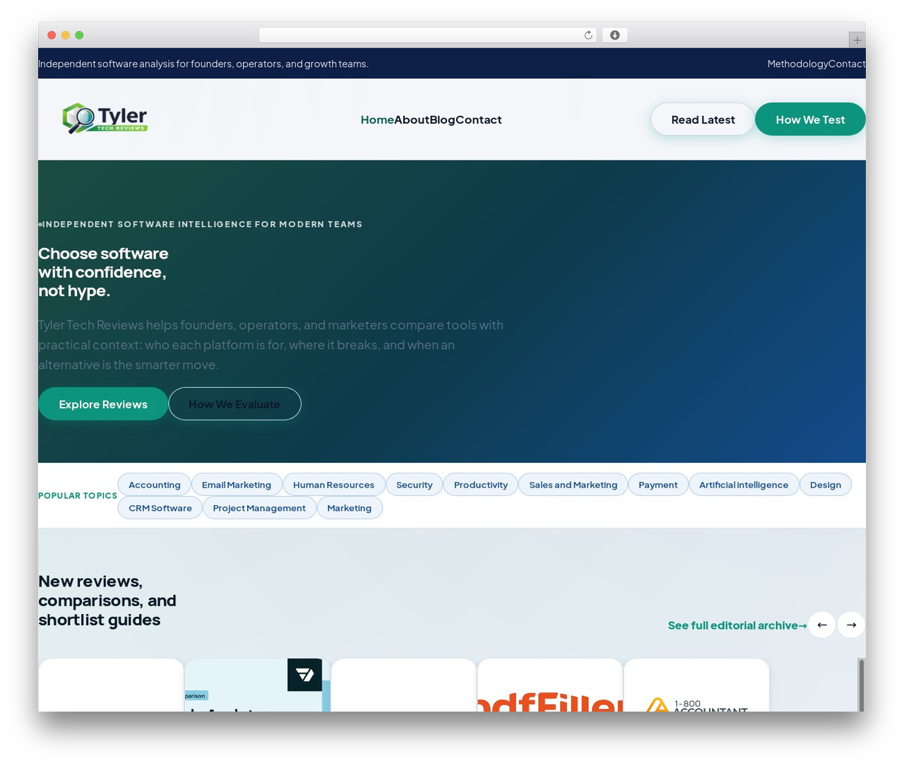 Newpress WordPress theme - tylertechreviews.com