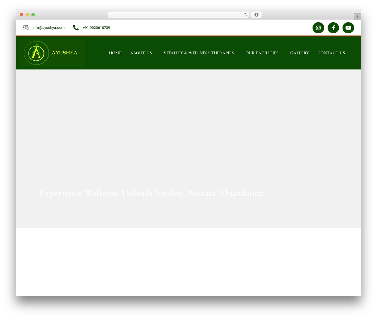 Nutrigen theme WordPress - ayushya.com