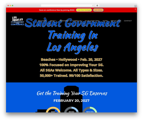 Organic shortcodes WordPress plugin - asgalosangeles.com