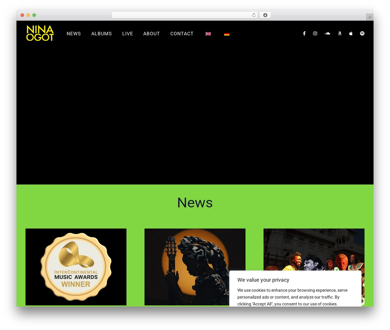 Slide WordPress website theme - ninaogot.com Slide WordPress website theme - ninaogot.com