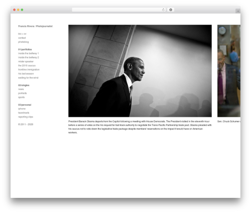 Theme WordPress Expositio Theme - fmrivera.com