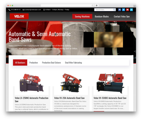 Theme WordPress Hello Elementor - veloxsaw.com