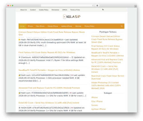 Theme WordPress Superfast - kelasip.com