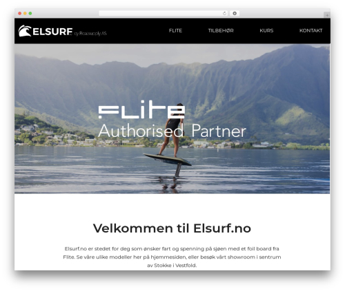 Uncode WP theme - elsurf.no