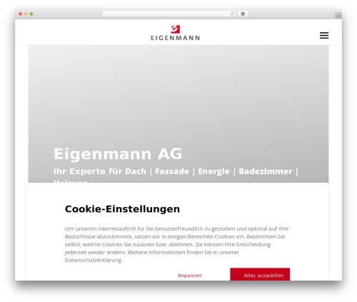 WordPress theme eigenmann - eigenmann-ag.ch