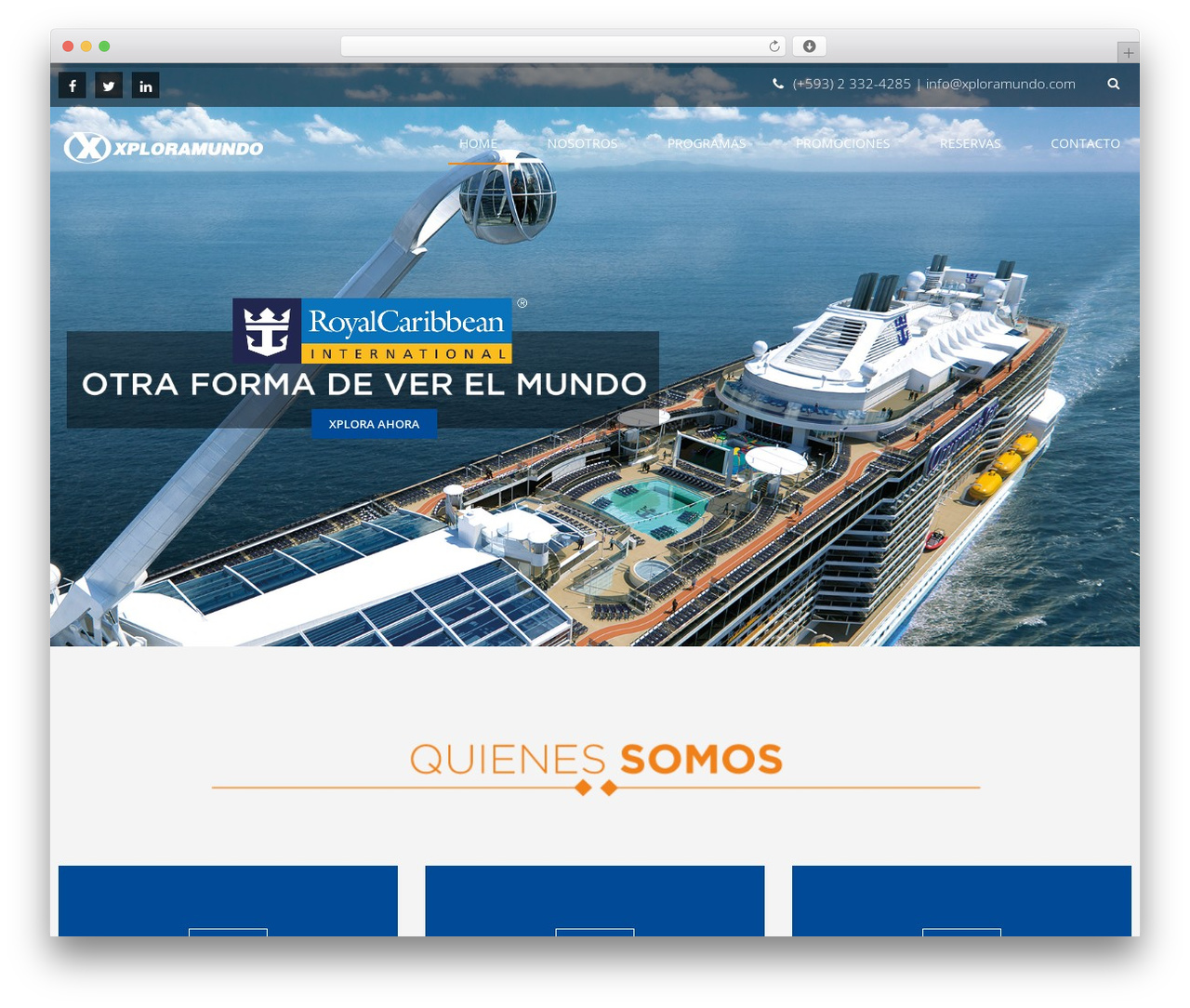 WordPress theme Eptima - xploramundo.com WordPress theme Eptima - xploramundo.com