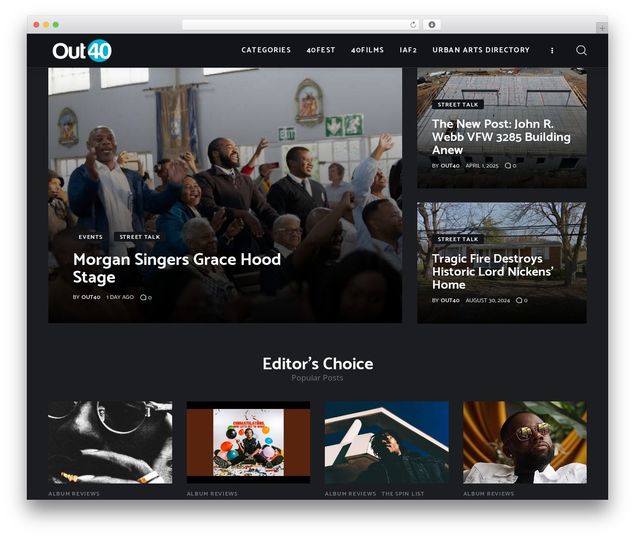 WordPress theme Kicker - out40.com WordPress theme Kicker - out40.com