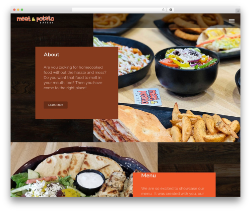 Accura food menu wp WordPress plugin - mnpeatery.com