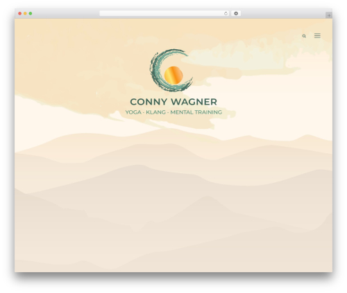 WordPress theme Yoku - connywagner.yoga