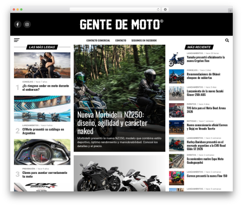 Zox News WordPress news theme - gentedemoto.com