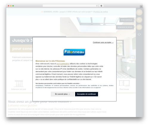 B17 premium WordPress theme - fillonneau.com