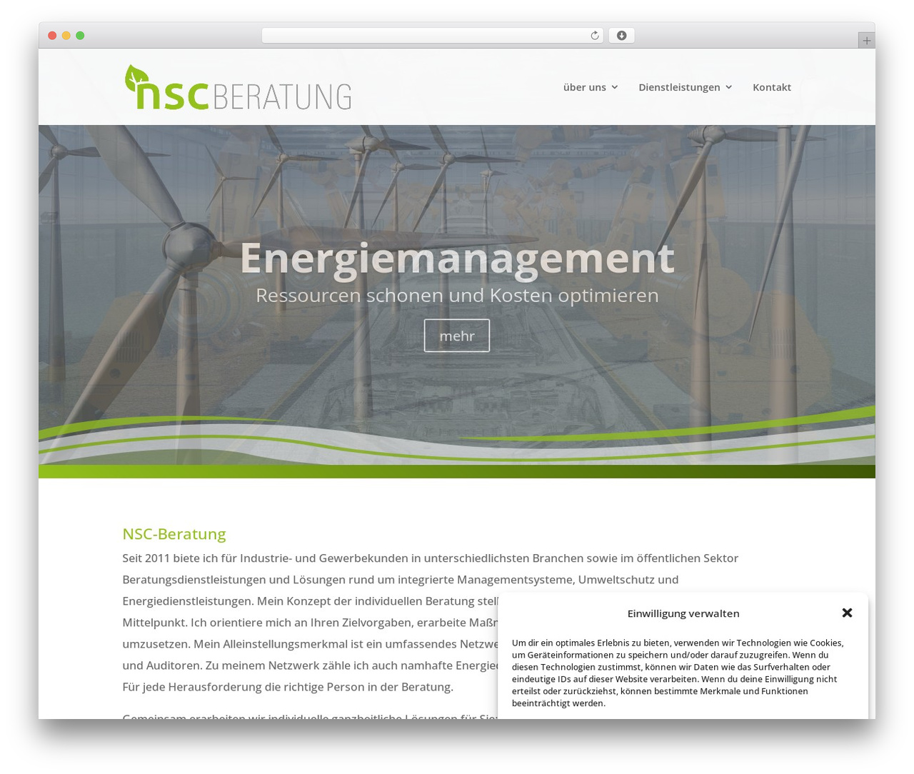 Divi WordPress theme - nsc-beratung.com