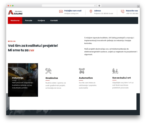Multio WordPress theme - ax-soling.com Multio WordPress theme - ax-soling.com