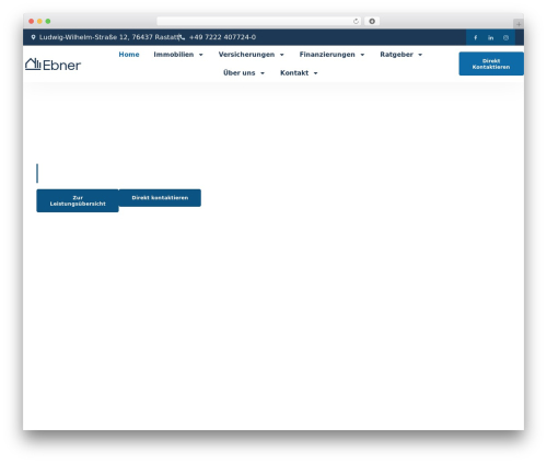 Frymo WordPress plugin - ebner-gmbh.de