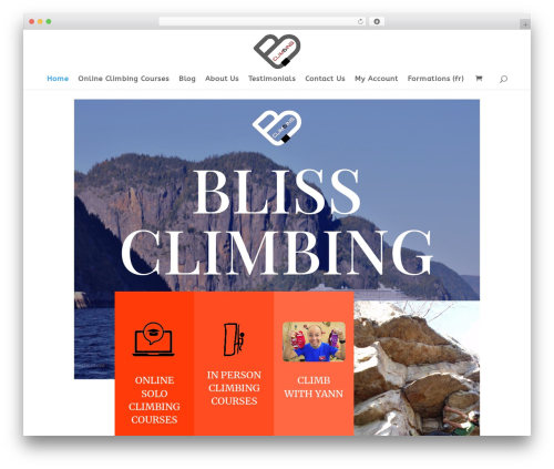 Tunnel de ventes WordPress plugin - blissclimbing.com