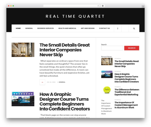 WordPress theme JustWrite - realtimequartet.com WordPress theme JustWrite - realtimequartet.com