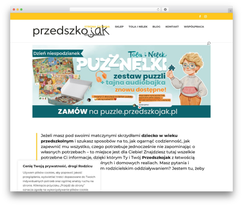 Divi bodycommerce WordPress plugin - przedszkojak.pl