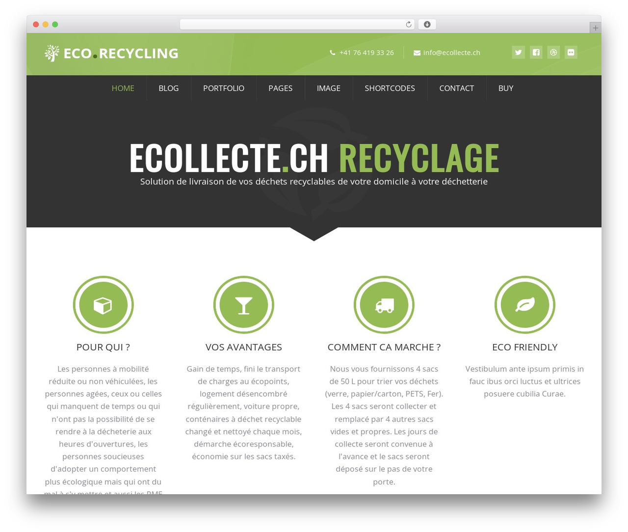 WordPress theme Ecorecycle - ecollecte.ch WordPress theme Ecorecycle - ecollecte.ch