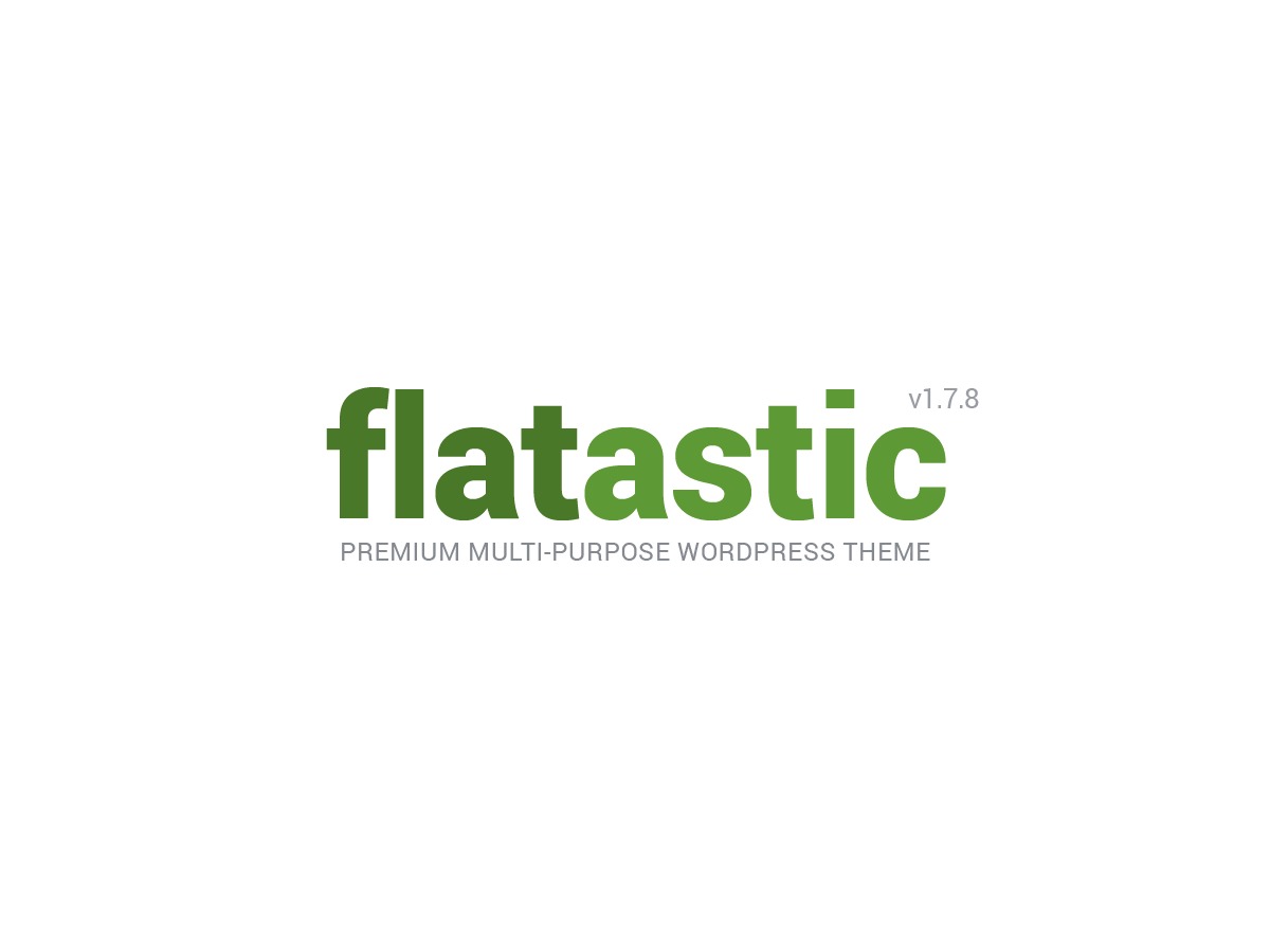 WordPress theme Flatastic by Designed by monkeysan