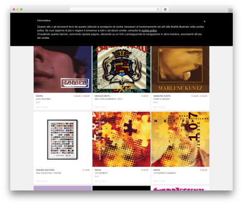Linerwp WordPress plugin - tannenrecords.com