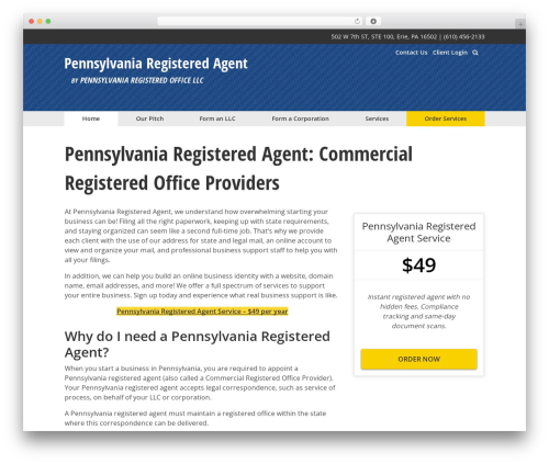 Frontend toolbox plugin WordPress plugin - pennsylvaniaregisteredagent.com