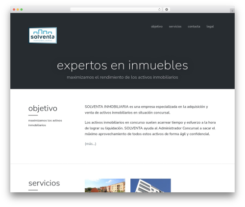 Atomic WP theme - solventainmobiliaria.com