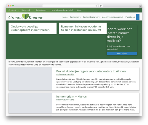 Wp grid builder beaver builder WordPress plugin - www.groenehartkoerier.nl