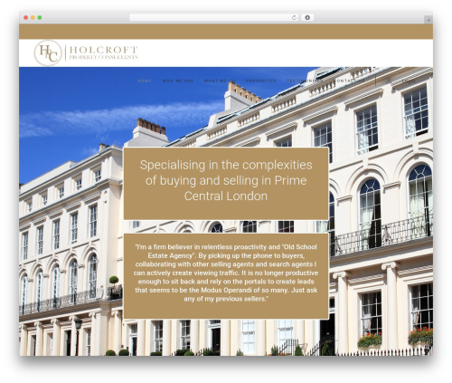 Select real estate WordPress plugin - holcroftpropertyconsultants.com