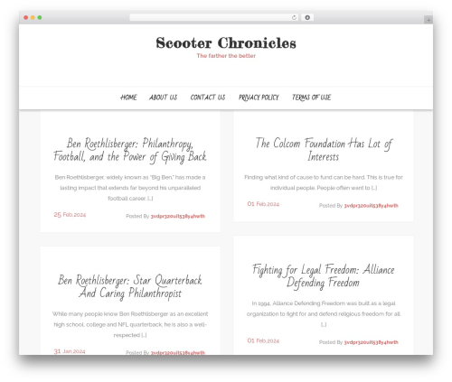 Blog22 theme free download - scooterchronicles.com