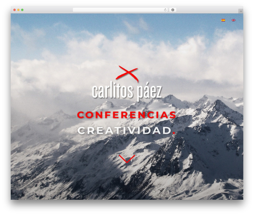 Comet WP top WordPress theme - carlitospaez.com