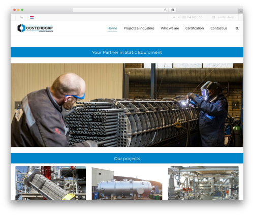 constructo WP theme - oostendorp.com