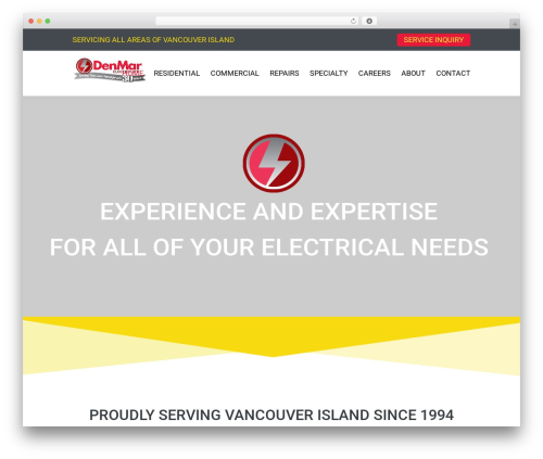 DenmarElectric WordPress theme - denmarelectric.com