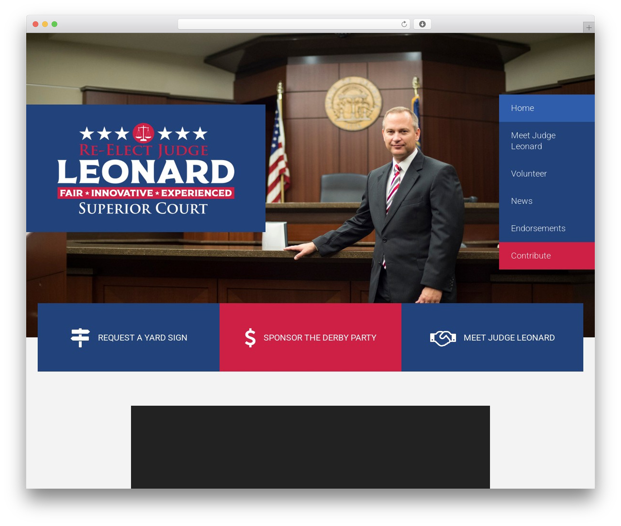 FrontRunner theme WordPress - judgeleonard.com FrontRunner theme WordPress - judgeleonard.com