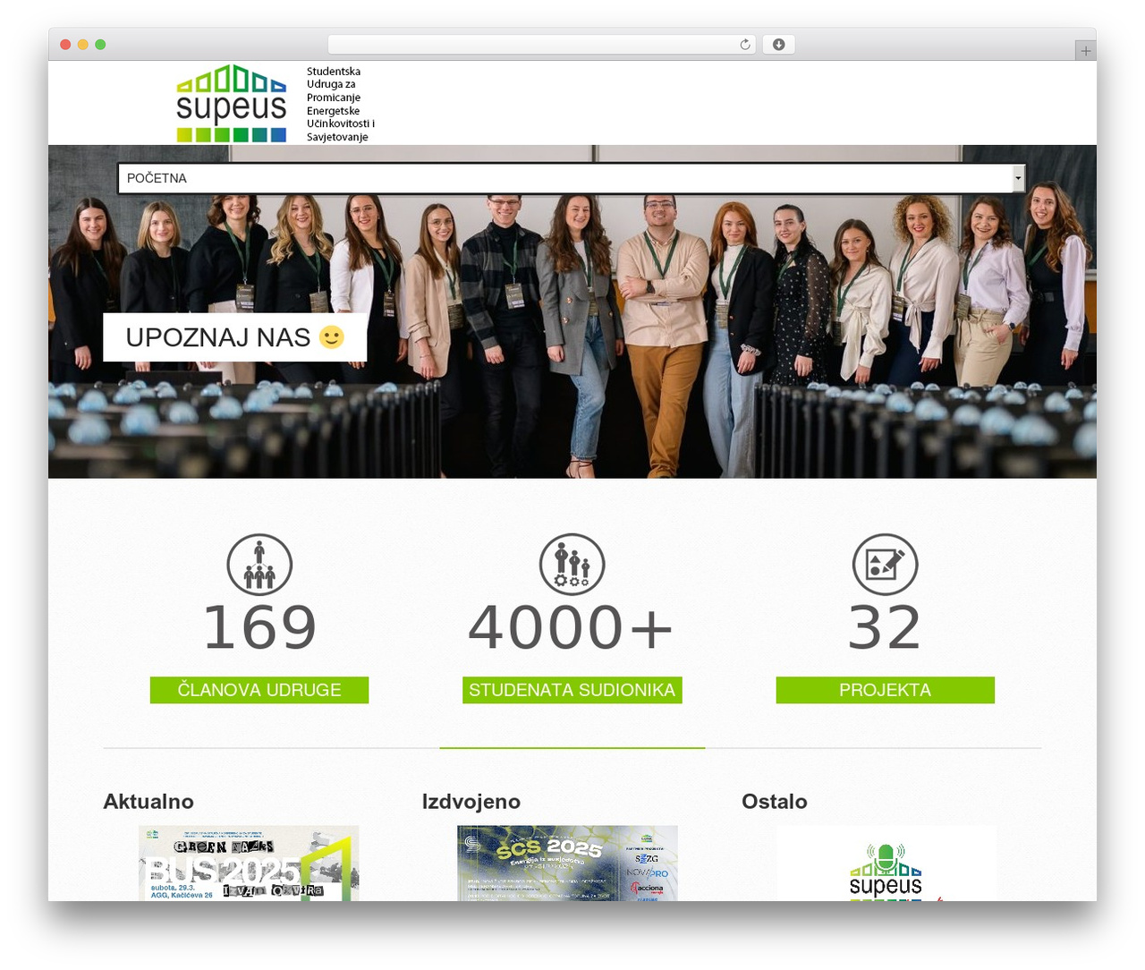 Genesis WordPress theme - supeus.hr