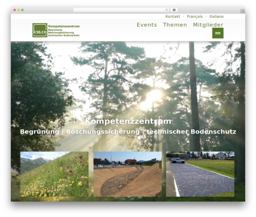 Hello Elementor theme WordPress - k3b.ch