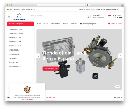 Partdo core WordPress plugin - landirenzo-glp.es