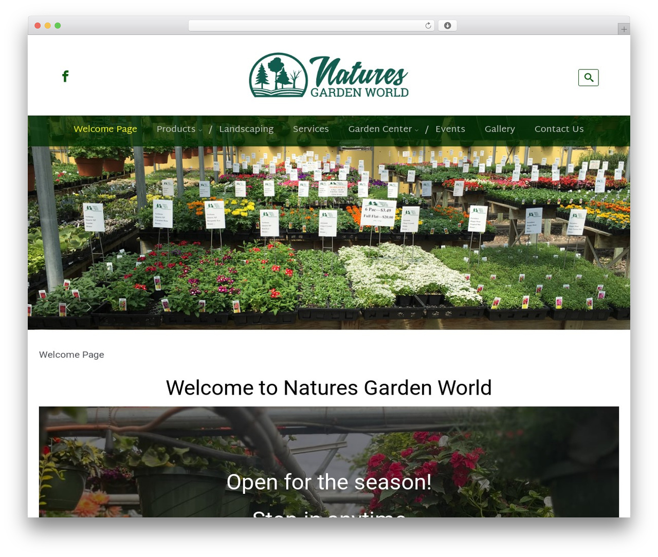 Theme WordPress evolve Plus - naturesgardenworld.com