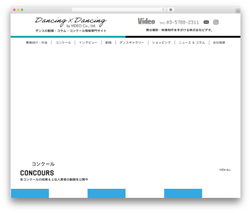 Video theme WordPress - kk-video.co.jp